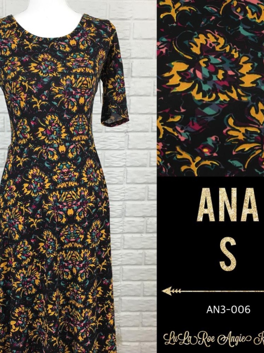 LuLaRoe Ana Maxi Dress